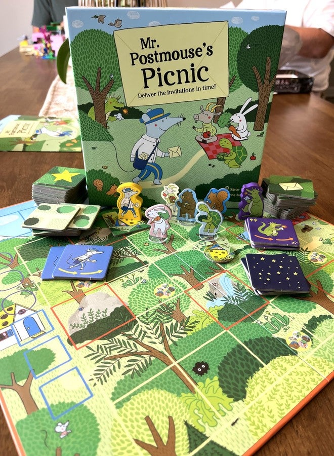 جيجاميك لعبة جيجاميك: نزهة السيد ساعي البريد | لعبة لوحية مغامرات حيوانات رائعة للأطفال | ساعد السيد ساعي البريد في إيصال أصدقائه إلى النزهة | لعبة تعاونية لقلب البلاطات للأطفال | للأعمار من 4 سنوات فما فوق | من 1 إلى 4 لاعبين | 30 دقيقة - Image 5